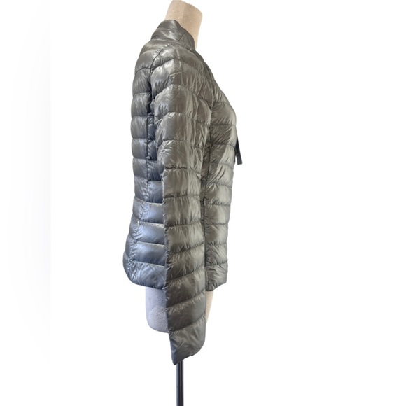 Herno grey classic fit padded down jacket i - Picture 2 of 6